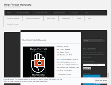 Tablet Screenshot of helpportraitmanasota.wordpress.com