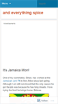 Mobile Screenshot of andeverythingspice.wordpress.com