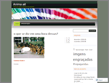Tablet Screenshot of animaae.wordpress.com