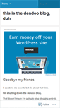 Mobile Screenshot of dendoo.wordpress.com