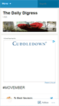 Mobile Screenshot of dailydigress.wordpress.com