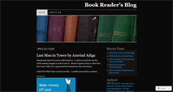 Desktop Screenshot of bookreader.wordpress.com