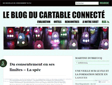 Tablet Screenshot of cartablefle.wordpress.com