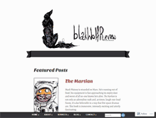 Tablet Screenshot of blackwolfreview.wordpress.com