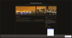 Desktop Screenshot of largecommercialrealestate.wordpress.com