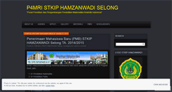 Desktop Screenshot of p4mristkiphamzanwadiselong.wordpress.com
