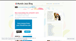 Desktop Screenshot of mundojazz.wordpress.com