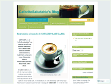 Tablet Screenshot of cafecitosaludable.wordpress.com