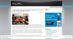 Desktop Screenshot of gabotv.wordpress.com