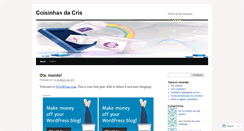 Desktop Screenshot of cristianegdantas.wordpress.com
