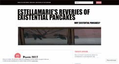 Desktop Screenshot of estellamarie.wordpress.com