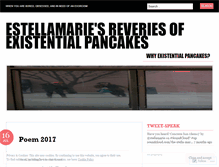 Tablet Screenshot of estellamarie.wordpress.com