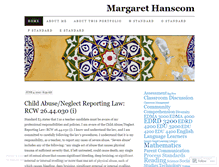 Tablet Screenshot of mhanscom.wordpress.com