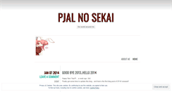 Desktop Screenshot of pjalnosekai.wordpress.com