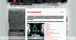 Desktop Screenshot of elflowdelamusica.wordpress.com