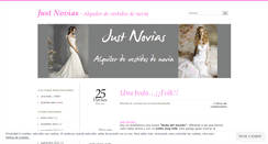 Desktop Screenshot of justnovias.wordpress.com