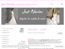 Tablet Screenshot of justnovias.wordpress.com