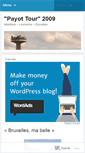 Mobile Screenshot of boursepayot2009.wordpress.com