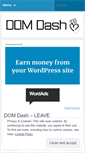 Mobile Screenshot of domcansing.wordpress.com