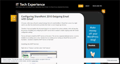 Desktop Screenshot of mytechex.wordpress.com