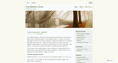 Desktop Screenshot of catknitsalot.wordpress.com