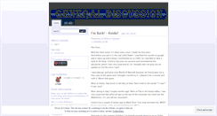 Desktop Screenshot of littledalek.wordpress.com