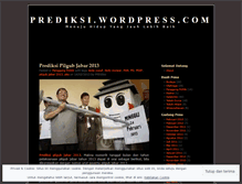 Tablet Screenshot of prediksi.wordpress.com