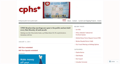 Desktop Screenshot of cphsnyc.wordpress.com