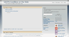 Desktop Screenshot of gacpacar.wordpress.com