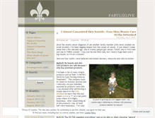 Tablet Screenshot of fabulizlive.wordpress.com