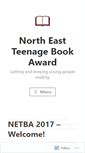 Mobile Screenshot of northeastteenagebookaward.wordpress.com