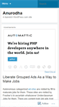 Mobile Screenshot of anurodha.wordpress.com