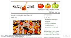 Desktop Screenshot of klutzychef.wordpress.com