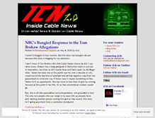 Tablet Screenshot of insidecablenews.wordpress.com