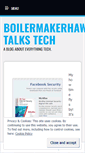 Mobile Screenshot of boilermakerhawk.wordpress.com