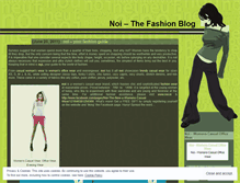 Tablet Screenshot of noithefashionblog.wordpress.com