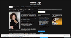 Desktop Screenshot of joannaleighmusic.wordpress.com