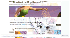 Desktop Screenshot of fairystelphique.wordpress.com