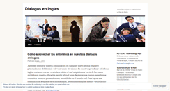 Desktop Screenshot of dialogoseningles.wordpress.com