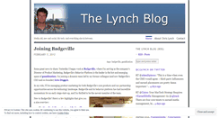 Desktop Screenshot of cglynch.wordpress.com