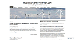 Desktop Screenshot of businessconnectionusa.wordpress.com