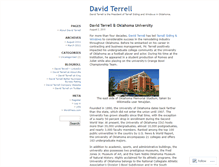 Tablet Screenshot of davideterrell.wordpress.com