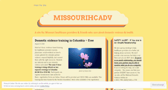Desktop Screenshot of missourihcadv.wordpress.com