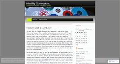 Desktop Screenshot of infertilityconfessions.wordpress.com