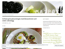 Tablet Screenshot of matporr.wordpress.com