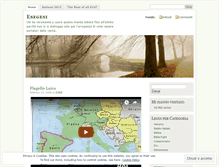 Tablet Screenshot of esegesi.wordpress.com