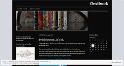 Desktop Screenshot of flexibook.wordpress.com