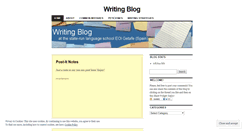 Desktop Screenshot of eoigetafewriting.wordpress.com