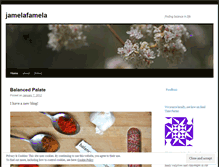 Tablet Screenshot of jamelafamela.wordpress.com
