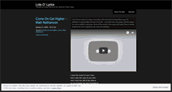 Desktop Screenshot of lotsolyrics.wordpress.com